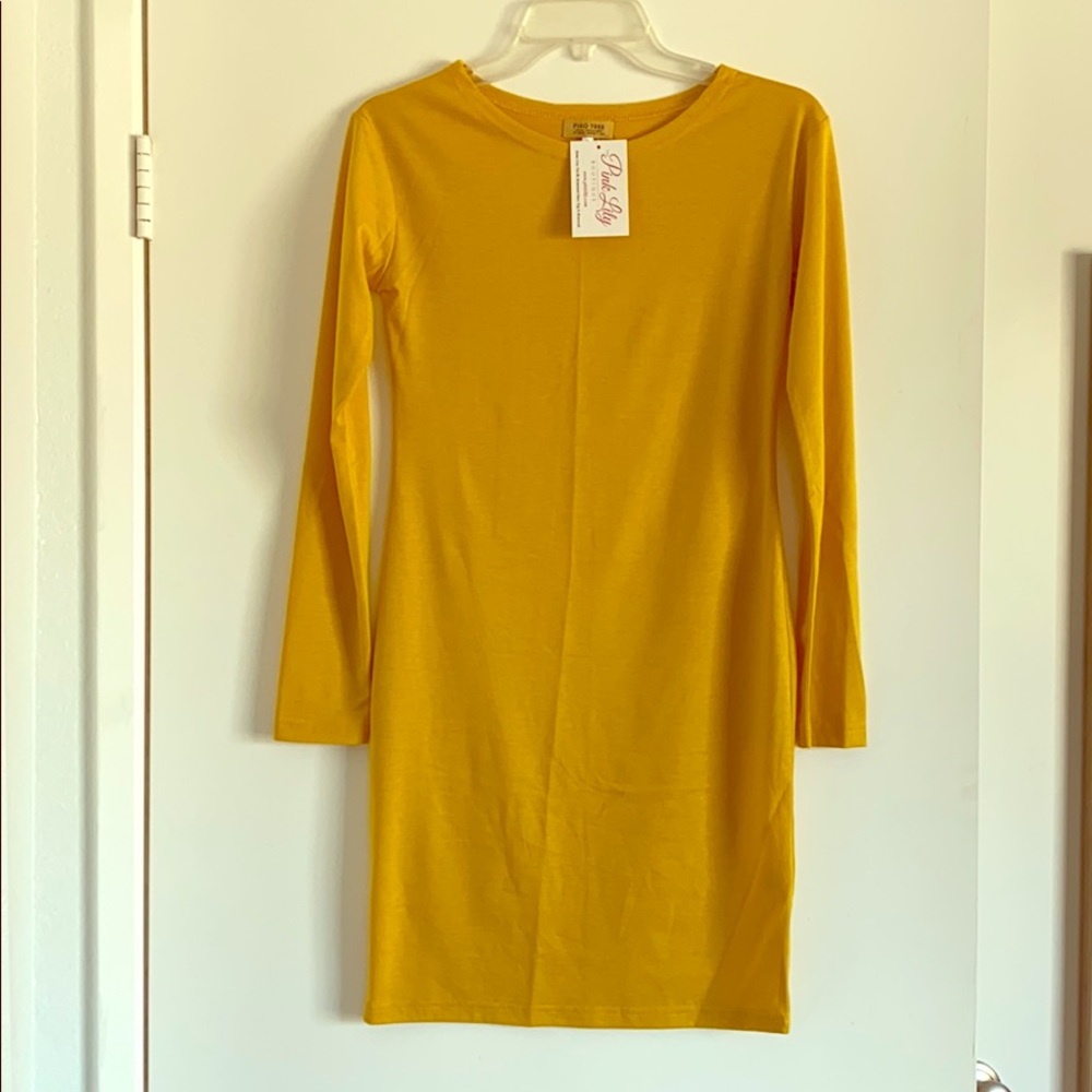 BNWT Pink Lily Power of Love Piko Dress size S